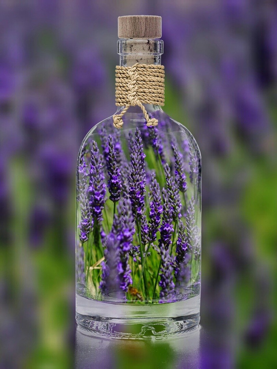 aceite esencial de lavanda